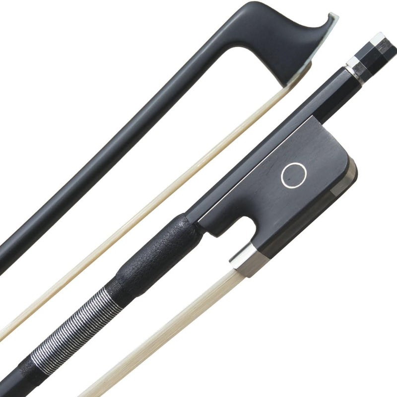 ARCRAW Store Viola Bow Carbon Fiber Stick Ebony Frog Natural Horsehair for Teacher Student Professional - Image 1